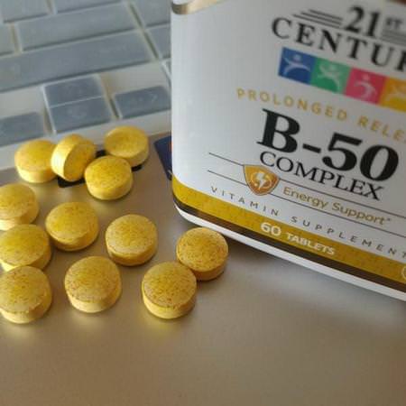 21st Century, B-50 Complex, Prolonged Release, 60 Tablets Review
