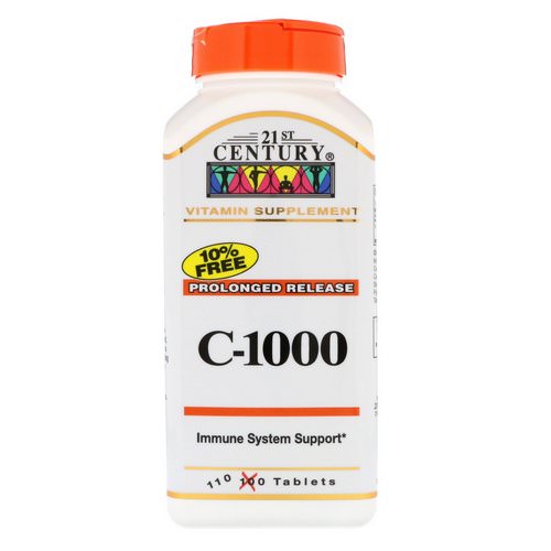 21st Century, C-1000, Prolonged Release, 110 Tablets Review