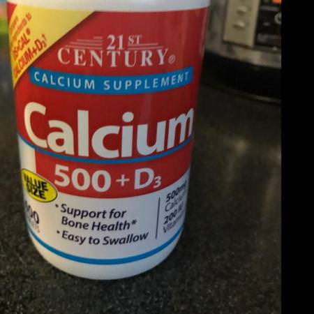 Supplements Minerals Calcium Calcium Plus Vitamin D 21st Century