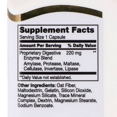 21st Century, Digestive Enzymes, 60 Capsules Review