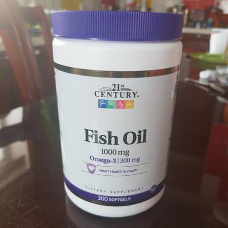 21st Century Supplements Fish Oil Omegas EPA DHA