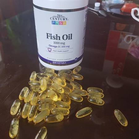 Supplements Fish Oil Omegas EPA DHA Omega-3 Fish Oil 21st Century