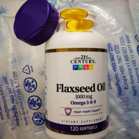 21st Century, Flax Seed Supplements