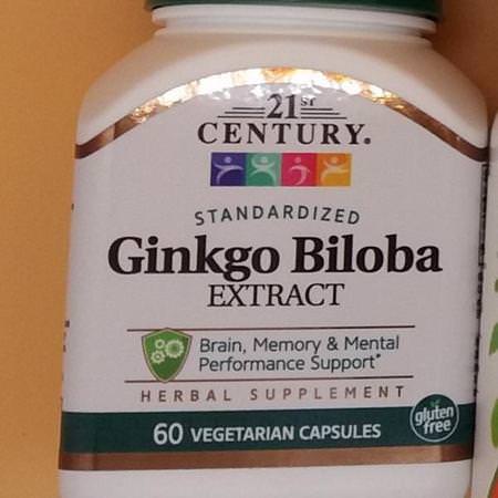 21st Century Herbs Homeopathy Ginkgo Biloba