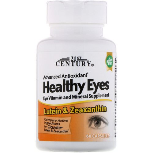 21st Century, Healthy Eyes, Lutein & Zeaxanthin, 60 Capsules Review