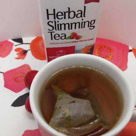 Herbal Slimming Tea, Cranraspberry, Caffeine Free