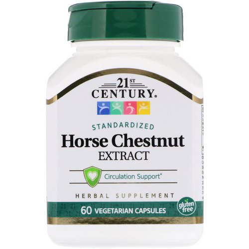 21st Century, Horse Chestnut Extract, Standardized, 60 Vegetarian Capsules Review