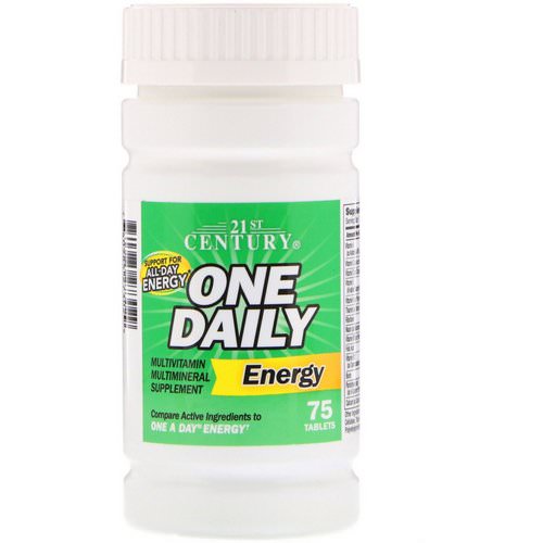 21st Century, One Daily Energy, 75 Tablets Review
