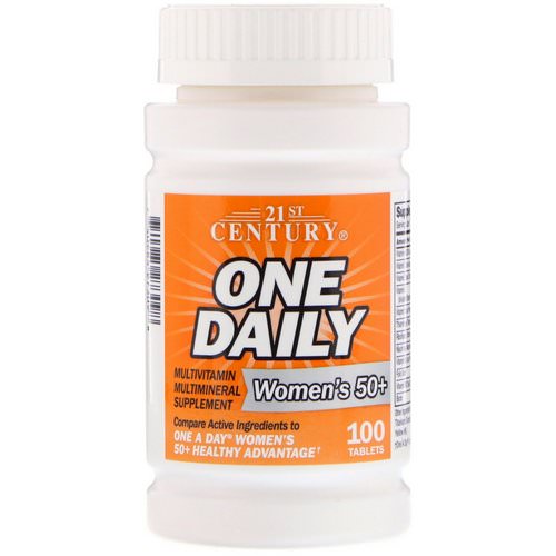 21st Century, One Daily, Woman's 50+, Multivitamin Multimineral, 100 Tablets Review