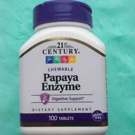 Supplements Digestion Proteolytic Enzyme Formulas Gluten Free 21st Century