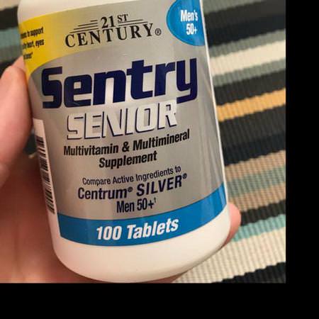 Sentry, Senior, Men's 50+, Multivitamin & Multimineral Supplement
