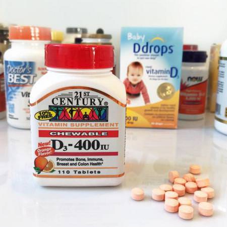 21st Century Supplements Vitamins Vitamin D