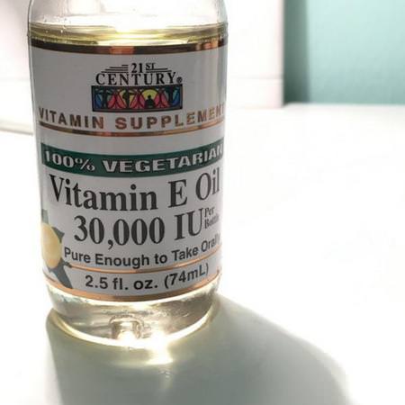 21st Century, Vitamin E, Vitamin E Oils