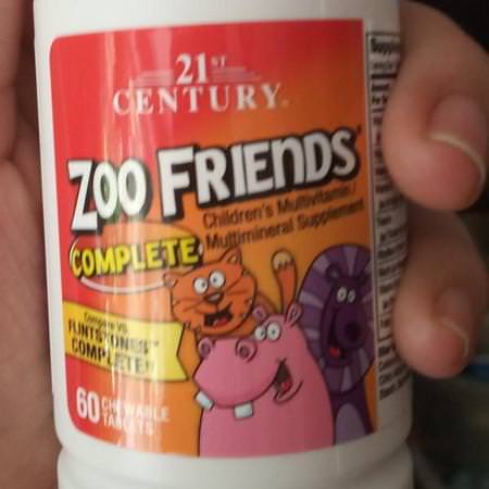 Zoo Friends Complete, Children's Multivitamin / Multimineral Supplement