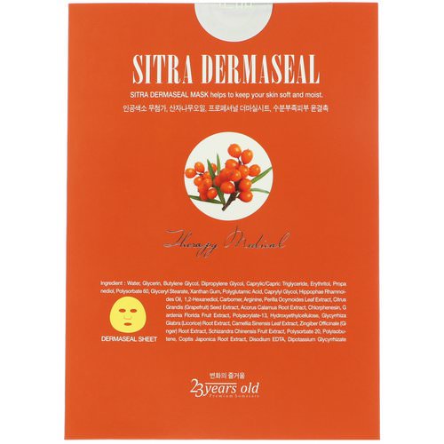 23 Years Old, Sitra Dermaseal Mask, 1 Mask, 30 g Review