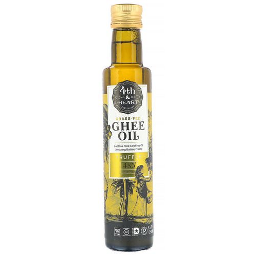 4th & Heart, Ghee Oil, Truffle, 8.5 fl oz (250 ml) Review