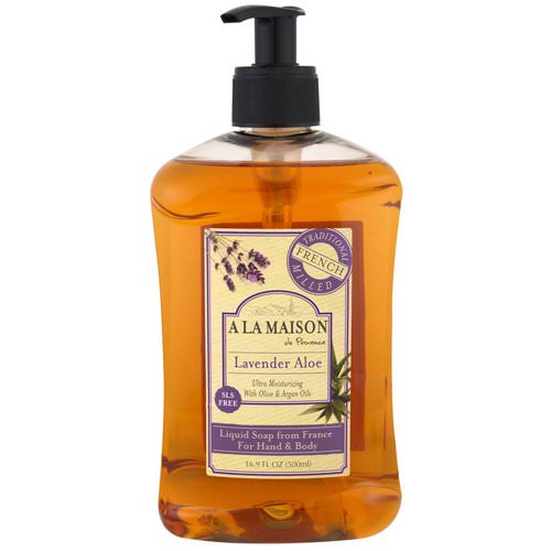 A La Maison de Provence, Hand & Body Liquid Soap, Lavender Aloe, 16.9 fl oz (500 ml) Review