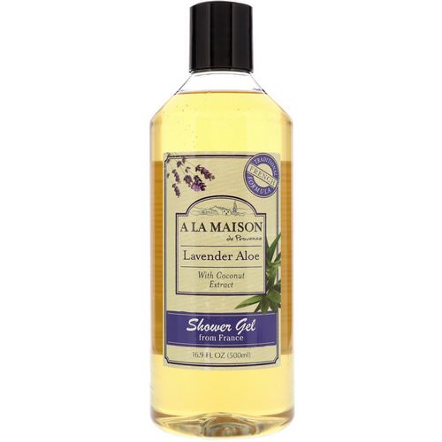 A La Maison de Provence, Shower Gel, Lavender Aloe with Coconut Extract, 16.9 fl oz (500 ml) Review