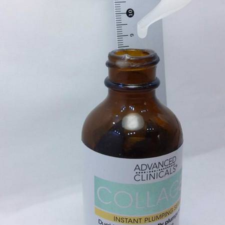 Advanced Clinicals, Collagen, Instant Plumping Serum, 1.75 fl oz (52 ml) Review