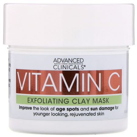 Advanced Clinicals, Clay Masks, Vitamin C, Beauty
