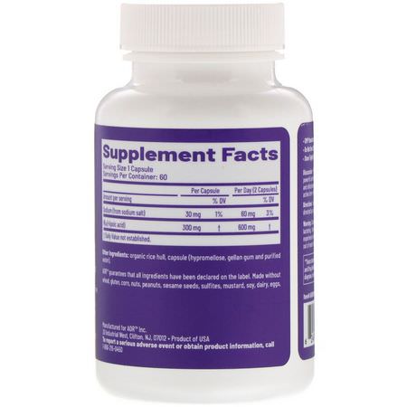 Alpha Lipoic Acid, Antioxidants, Supplements