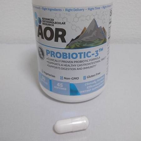Advanced Orthomolecular Research AOR Supplements Digestion Probiotics