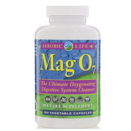 Aerobic Life, Mag 07, The Ultimate Oxygenating Digestive System Cleanser, 180 Vegetable Capsules Review
