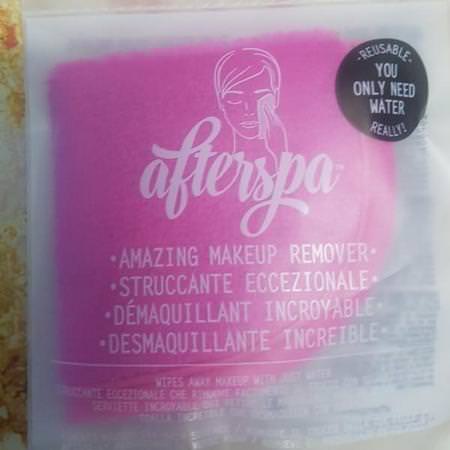 AfterSpa, Magic Make Up Remover Reusable Cloth - Mini, Pink, 1 Cloth Review