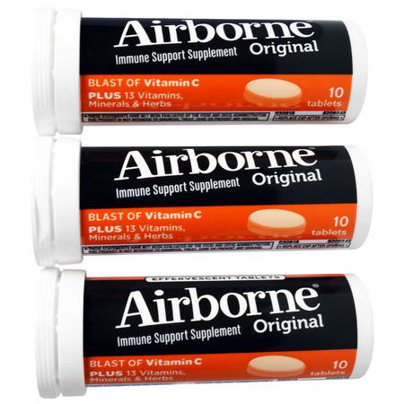 AirBorne, Vitamin C Formulas, Cold, Cough, Flu