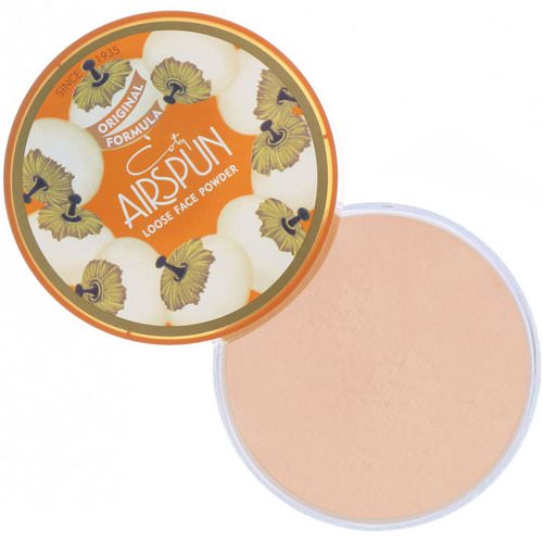 Airspun, Loose Face Powder, Honey Beige 070-32, 2.3 oz (65 g) Review