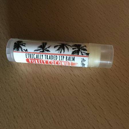 Alaffia, Everyday Coconut, Ethically Traded Lip Balm, Purely Coconut, 0.15 oz (4.25 g) Review