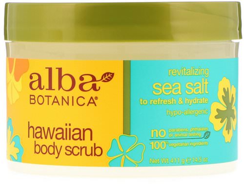 Alba Botanica, Hawaiian Body Scrub, 14.5 oz (411 g) Review