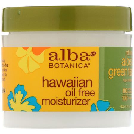 Alba Botanica, Face Moisturizers, Creams, Green Tea Skin Care