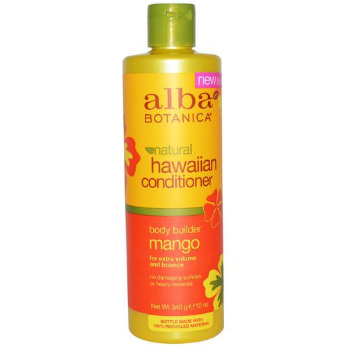 Alba Botanica, Natural Hawaiian Conditioner, Body Builder Mango, 12 oz (340 g) Review