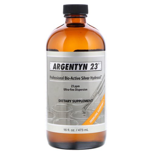Sovereign Silver, Argentyn 23 Professional Bio-Active Silver Hydrosol, 16 fl oz (473 ml) Review