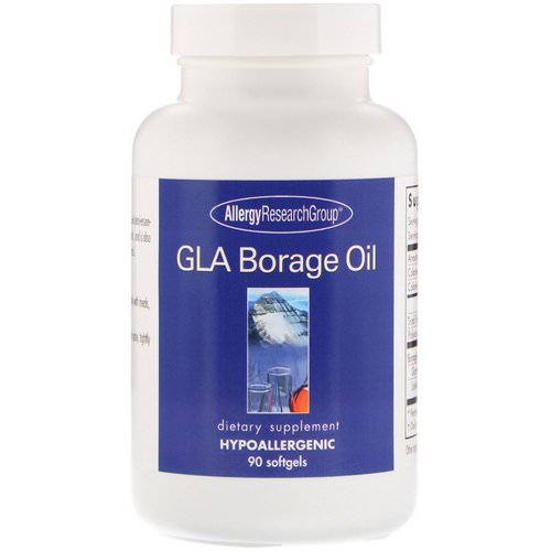 Allergy Research Group, GLA Borage Oil, 90 Softgels Review