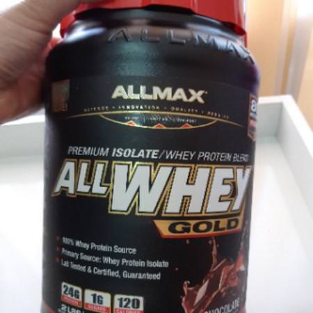 AllWhey Gold, Whey Protein + Premium Whey Protein Isolate, Chocolate