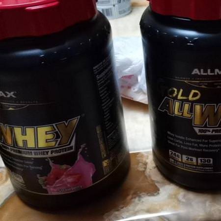 AllWhey Gold, Whey Protein + Premium Whey Protein Isolate, Cookies & Cream
