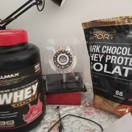ALLMAX Nutrition, AllWhey Gold, 100% Whey Protein + Premium Whey Protein Isolate, Strawberry, 5 lbs. (2.27 kg) Review