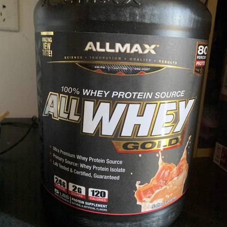 AllWhey Gold, Whey Protein Source, Salted Caramel