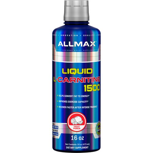 ALLMAX Nutrition, Liquid L-Carnitine 1500, Fruit Punch, 16 oz (473 ml) Review
