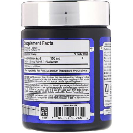Condition Specific Formulas, Alpha Lipoic Acid, Antioxidants, Supplements