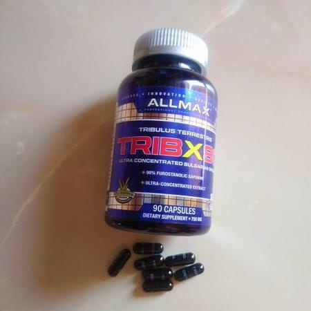 ALLMAX Nutrition, TribX90, Ultra-Concentrated Bulgarian Tribulus, 90% Furostanolic Saponins, 750 mg, 90 Capsules Review