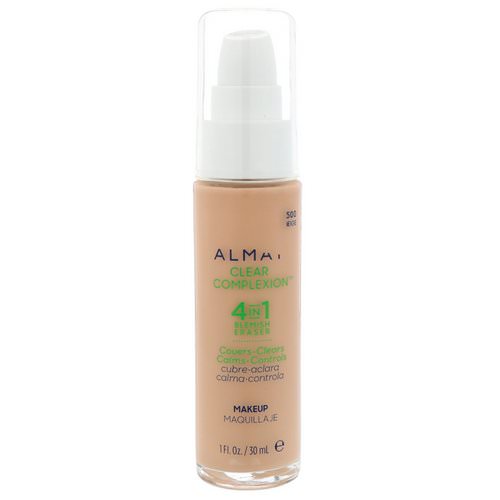 Almay, Clear Complexion Makeup, 500 Beige, 1 fl oz (30 ml) Review