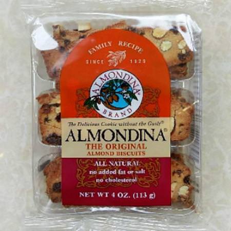Almondina, The Original Almond Biscuits, 4 oz (113 g) Review