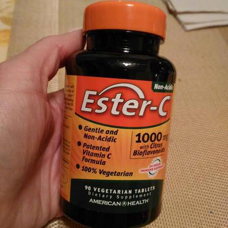 American Health, Ester-C, 1000 mg, 120 Veggie Tabs Review
