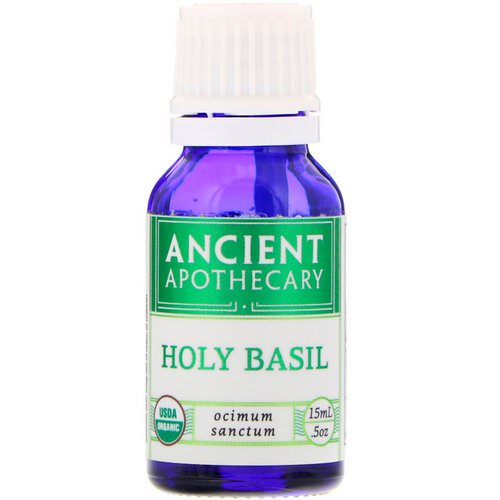 Ancient Apothecary, Holy Basil, .5 oz (15 ml) Review