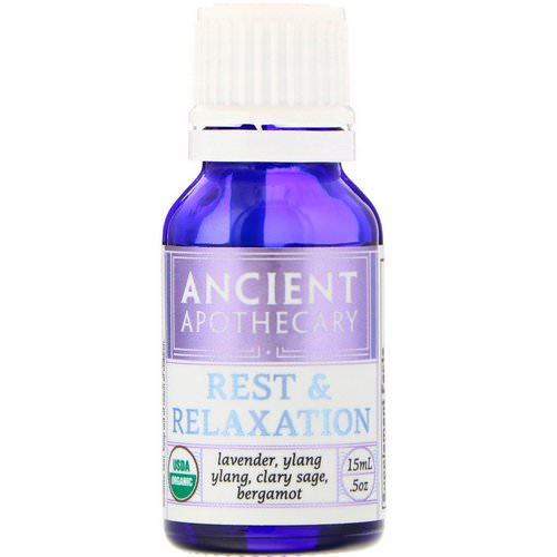 Ancient Apothecary, Rest and Relaxation, .5 oz (15 ml) Review