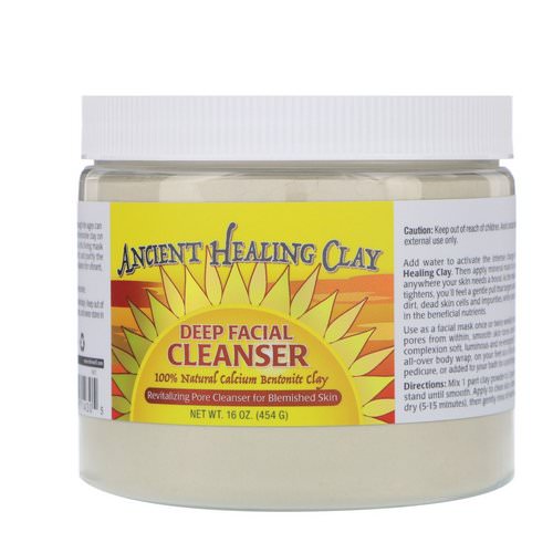Ancient Healing Clay, Deep Facial Cleanser, 16 oz (454 g) Review