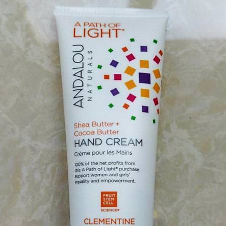 Andalou Naturals, Hand Cream Creme